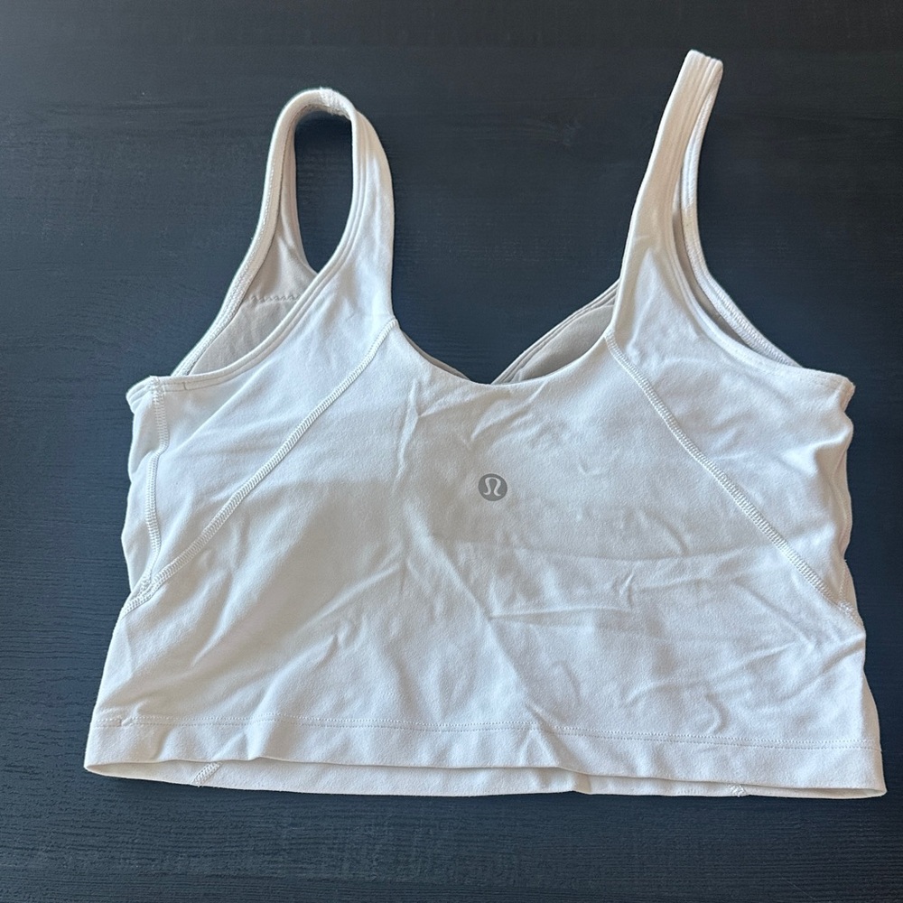 White Sports Bra